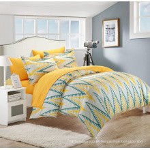 2015 New Design 100% Algodão / Poliéster Microfiber cama de tecido Set para casa